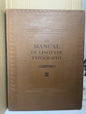 Manual of Linotype Typography