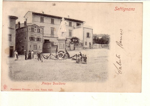 Cartolina settignano - cartolina,