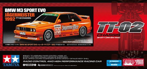 Tamiya 58760 bmw sport - m3, evo