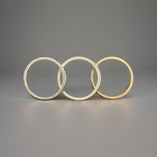 Tris Anelli Fedi Oro 750