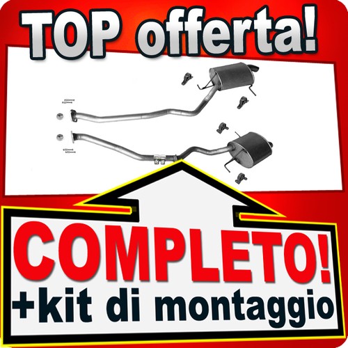 Silenziatore posteriore per - silenziatore,