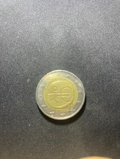 Moneta euro rara della - moneta,