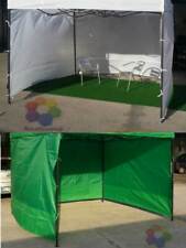 3 TELI LATERALI PER GAZEBO BIANCO VERDE MERCATINI FIERE IMPERMEABILI