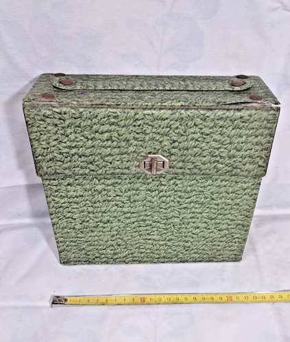 Porta dischi giri verde - dischi, 45