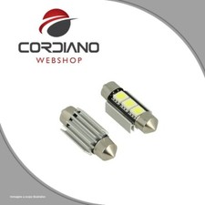 2 LAMPADINE SILURO 36mm 3 LED