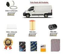 Kit Tagliando Filtri per Fiat Ducato 250 2.3 Multijet 88 Kw 120 Hp