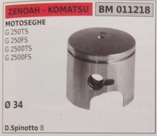 Pistone completo segmenti - pistone,