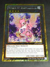 YU GI OH NUMERO 82: CUORETERRENODRACO  Heartlandraco GOLD SECRET PGLD EN025