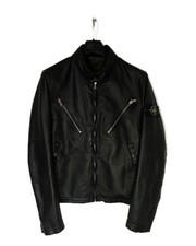 Stone Island giacca di pelle originale taglia L
