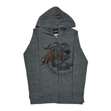 Felpa con cappuccio grafica