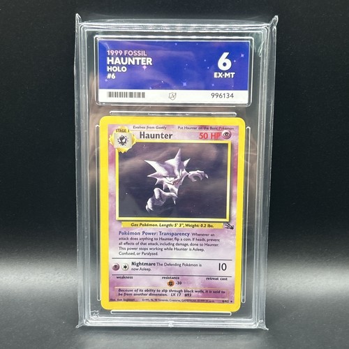 Haunter holo fossil - 6/62,