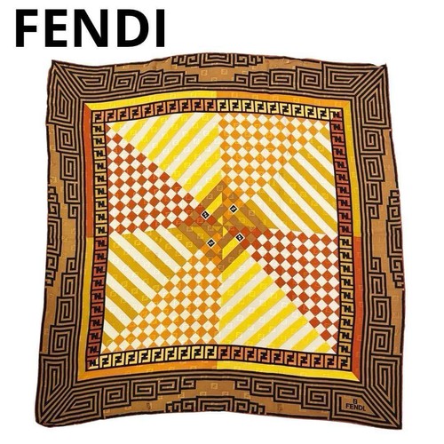 Sciarpa fendi seta zucchina - sciarpa, fendi,