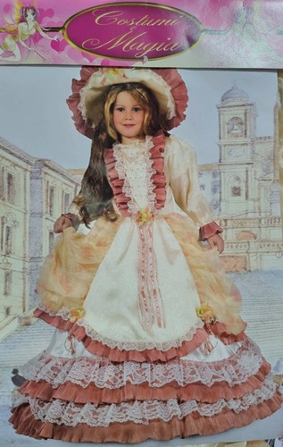 Costume dama bambina romantica - costume,
