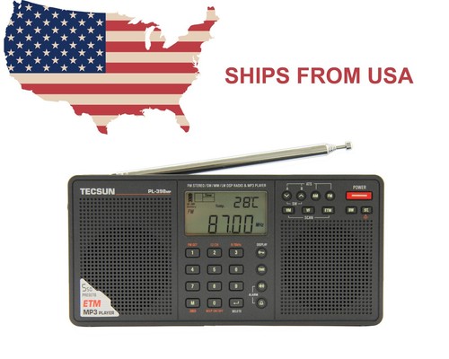 Tecsun pl398mp pll dsp fm - pl398mp, am/fm