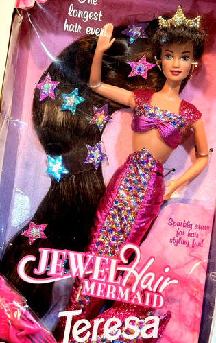 Barbie jewel capelli sirena - barbie,