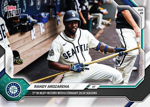 Randy arozarena 6th straight - randy,