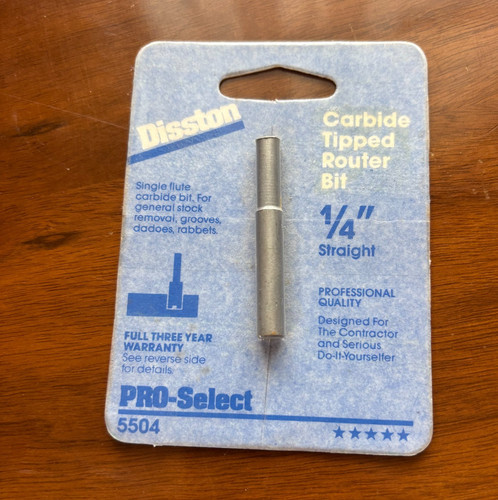 Disston punta per - disston, 1/4"