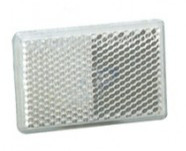 Catarifrangente adesivo bianco