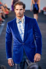 Giacca Smoking Blu Da Uomo