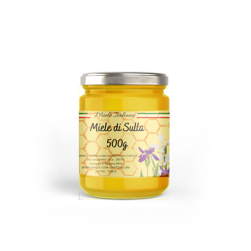 Miele sulla italiano - di,