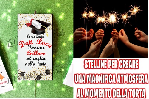 10pz stelline laurea - ,