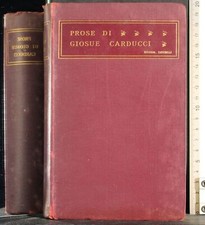 PROSE. GIOSUE CARDUCCI