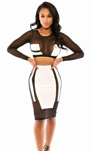 Mini abito cono - set, top