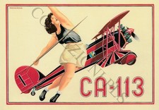 Cartolina aviazione - cartolina,