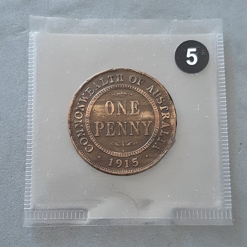 Australia one penny - "one, giorgio