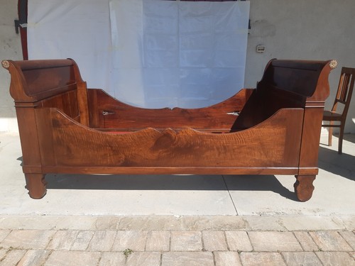 Letto antico barca - letto, a