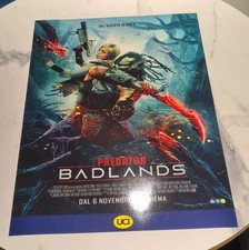 PREDATOR BADLANDS POSTER