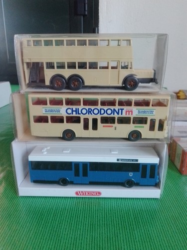 Wiking set 3 autobuses - wiking,