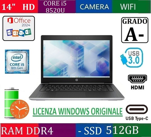 Notebook hp probook 440 - 14", hd