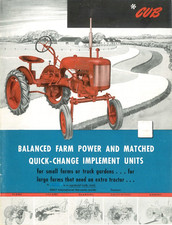 Brochure IH Farmall Cub 40