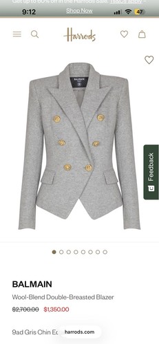 Blazer donna balmain - blazer,