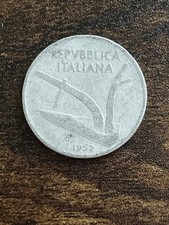 Aratro alluminio 10 dieci lire