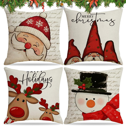 Federe decorative natalizie - federe,