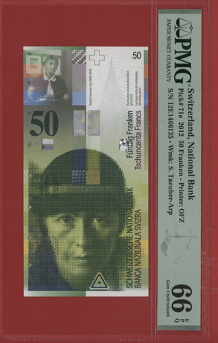 Svizzera franchi 2012 - svizzera, pick