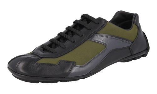 Sneaker prada pelle bici - in,