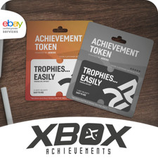 ? XBOX ACHIEVEMENT UNLOCK TOKEN 100% COMPLETAMENTO GIOCO TROFEO GAMERSCORE