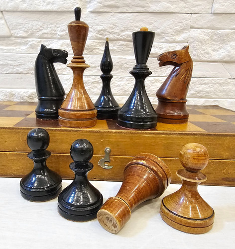 Raro set scacchi - , sovietici