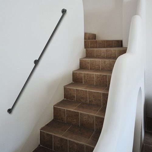 Corrimano moderno nero per
