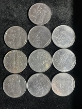 Lotto 10 Monete 100 Lire Dal