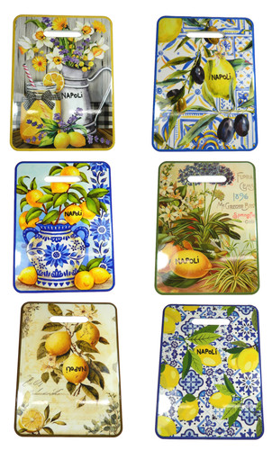Tagliere cucina con limoni - tagliere, da