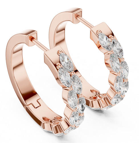 Orecchini cerchio oro 14 - oro,