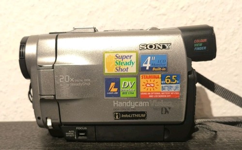 Sony dcr trv7e minidv handycam - sony,