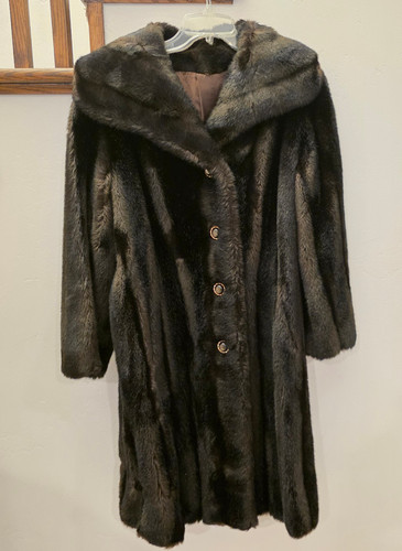 Cappotto visone finto