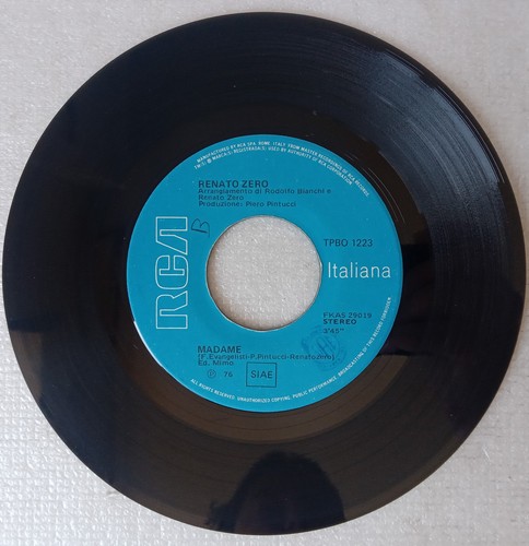 Renato zero madame - madame, (1976)