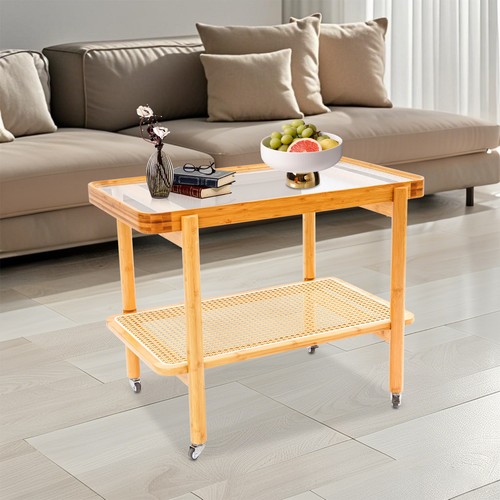 Tavolino laterale rattan - laterale,