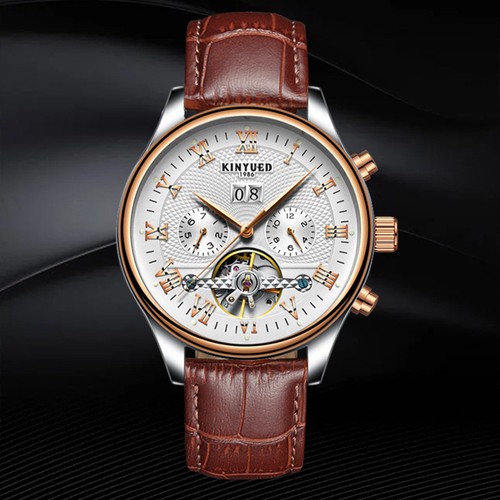 Orologio uomo moda tourbillon